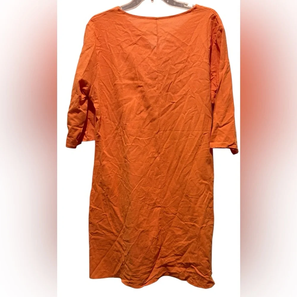 NIP Orange Sheath Dress - Picture 2 of 2